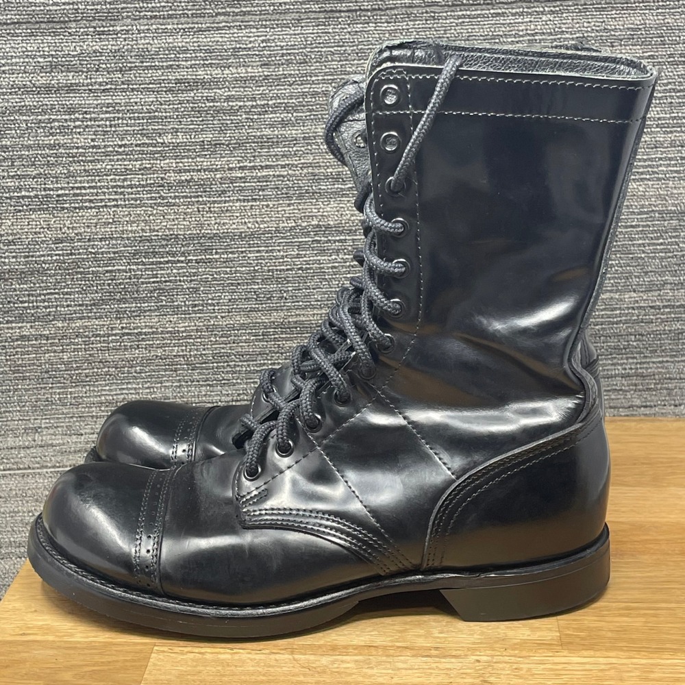 Corcoran 1500 Jump Boots Men 10 D Black Leather Military Combat Paratrooper USA